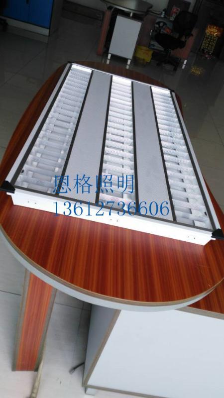 3*28W镜面铝格栅灯盘/暗装格栅灯盘