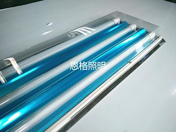 3管T8带罩日光灯/不锈钢斜边净化灯